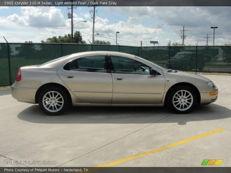 Light Almond Pearl / Dark Slate Gray 2002 Chrysler 300 M Sedan