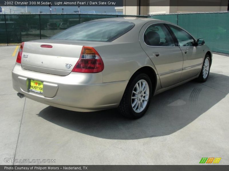 Light Almond Pearl / Dark Slate Gray 2002 Chrysler 300 M Sedan