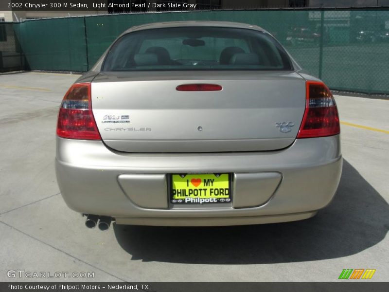 Light Almond Pearl / Dark Slate Gray 2002 Chrysler 300 M Sedan