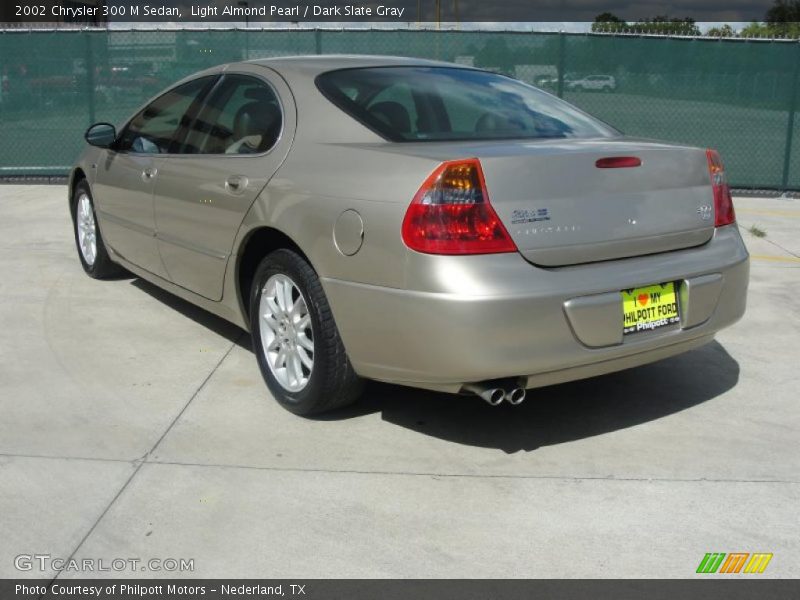Light Almond Pearl / Dark Slate Gray 2002 Chrysler 300 M Sedan