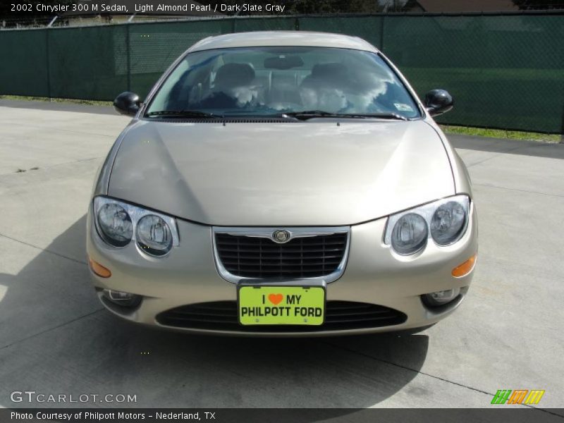 Light Almond Pearl / Dark Slate Gray 2002 Chrysler 300 M Sedan