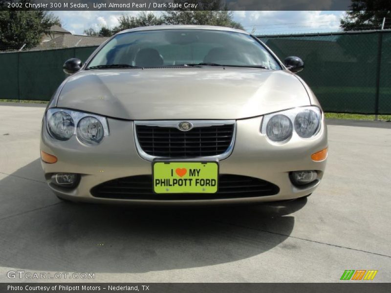 Light Almond Pearl / Dark Slate Gray 2002 Chrysler 300 M Sedan