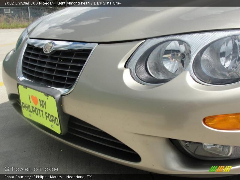 Light Almond Pearl / Dark Slate Gray 2002 Chrysler 300 M Sedan
