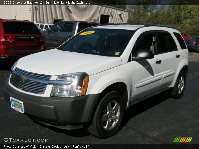 Summit White / Light Cashmere 2005 Chevrolet Equinox LS