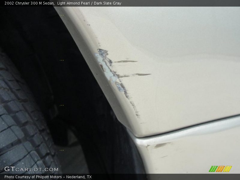 Light Almond Pearl / Dark Slate Gray 2002 Chrysler 300 M Sedan