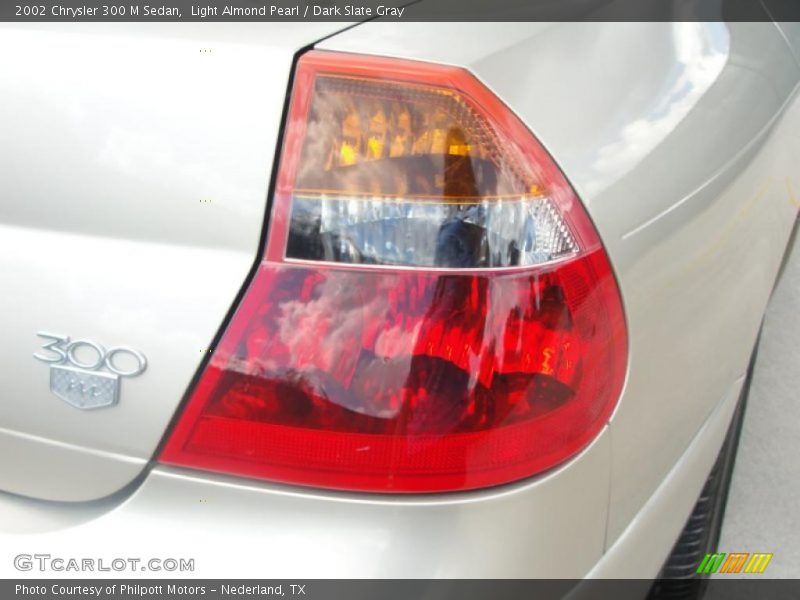 Light Almond Pearl / Dark Slate Gray 2002 Chrysler 300 M Sedan