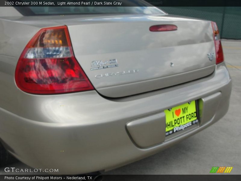 Light Almond Pearl / Dark Slate Gray 2002 Chrysler 300 M Sedan