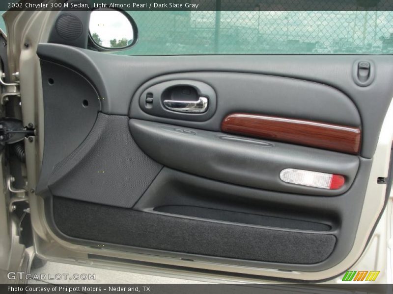 Light Almond Pearl / Dark Slate Gray 2002 Chrysler 300 M Sedan