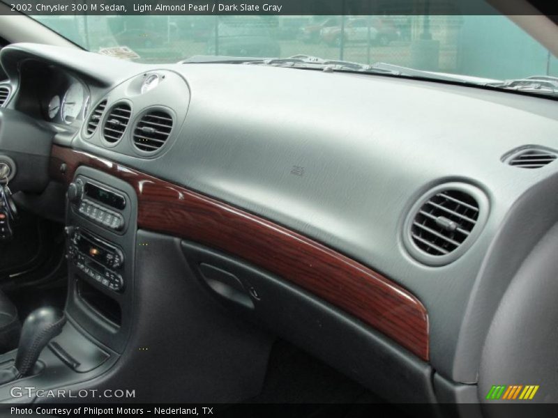 Light Almond Pearl / Dark Slate Gray 2002 Chrysler 300 M Sedan