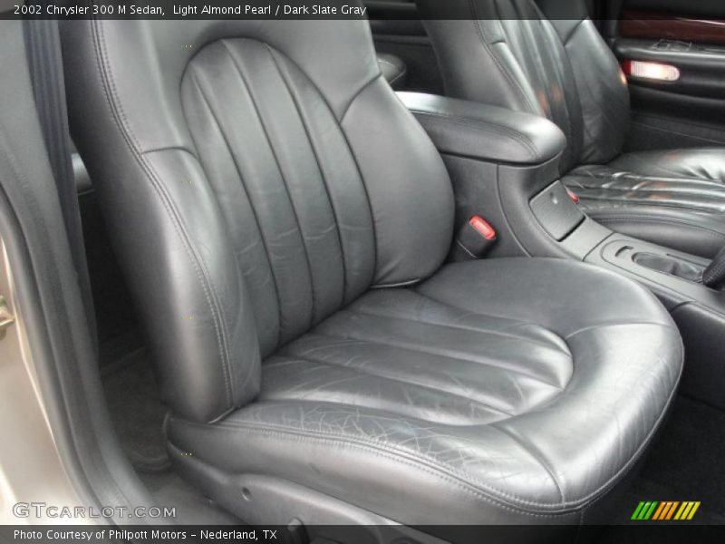 Light Almond Pearl / Dark Slate Gray 2002 Chrysler 300 M Sedan