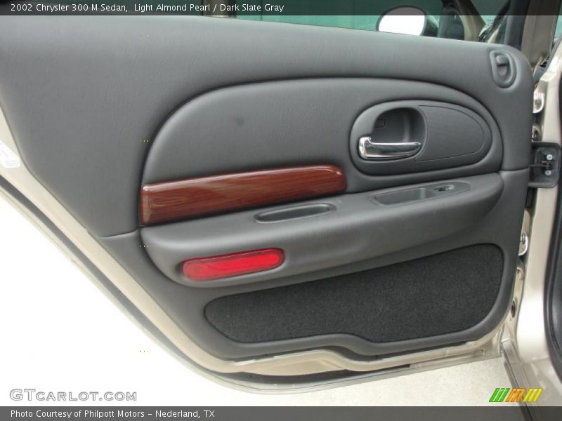 Light Almond Pearl / Dark Slate Gray 2002 Chrysler 300 M Sedan