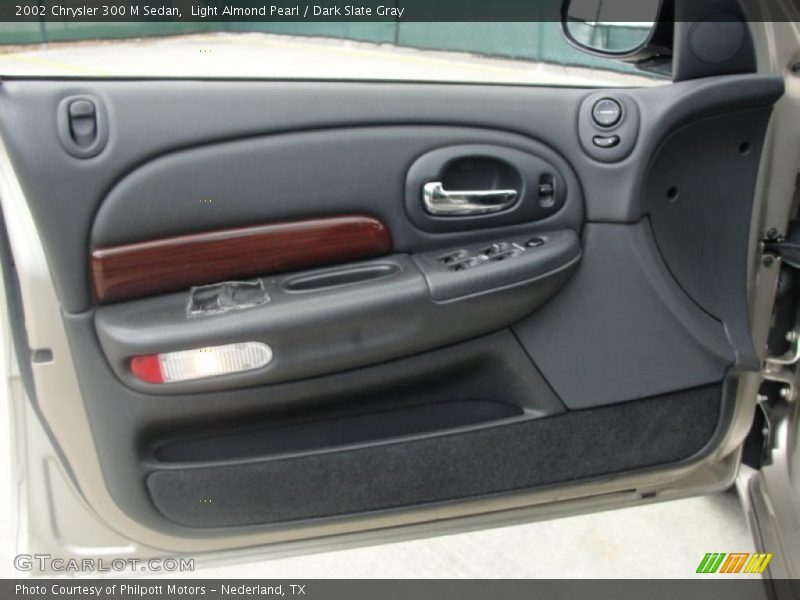 Light Almond Pearl / Dark Slate Gray 2002 Chrysler 300 M Sedan