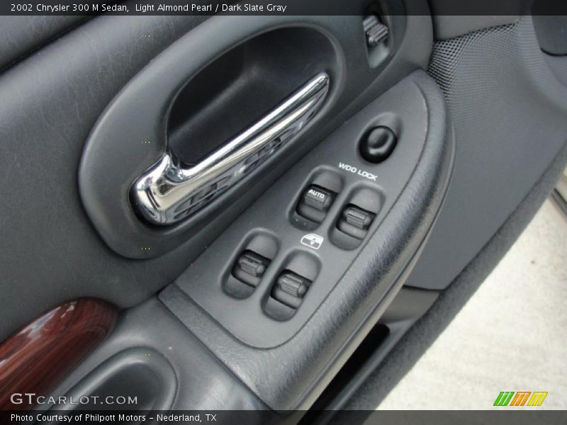 Light Almond Pearl / Dark Slate Gray 2002 Chrysler 300 M Sedan