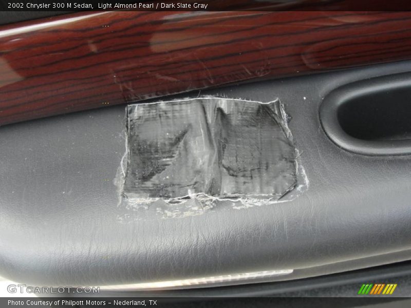Light Almond Pearl / Dark Slate Gray 2002 Chrysler 300 M Sedan