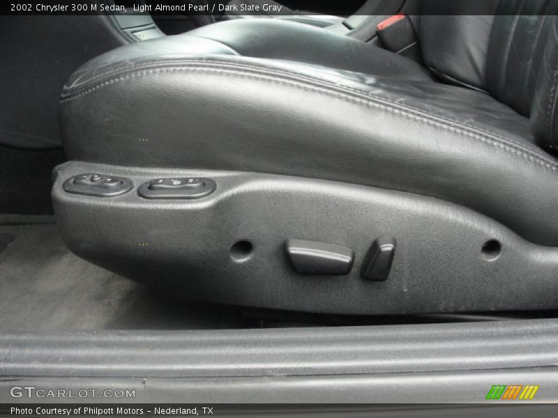 Light Almond Pearl / Dark Slate Gray 2002 Chrysler 300 M Sedan