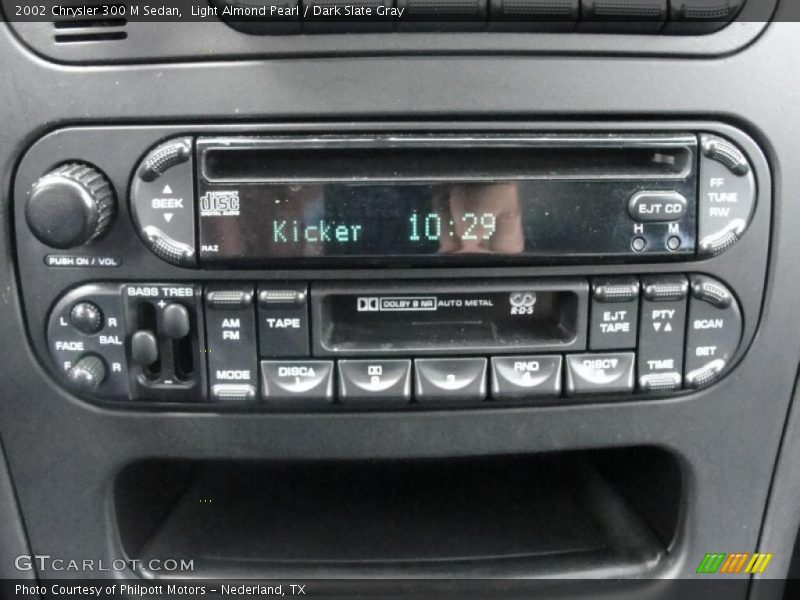 Controls of 2002 300 M Sedan