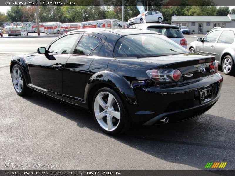 Brilliant Black / Black 2006 Mazda RX-8