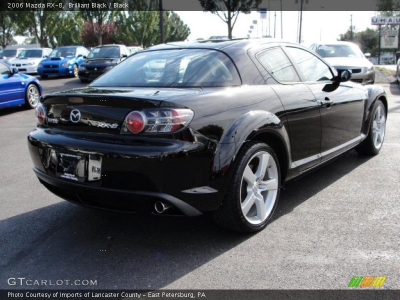 Brilliant Black / Black 2006 Mazda RX-8