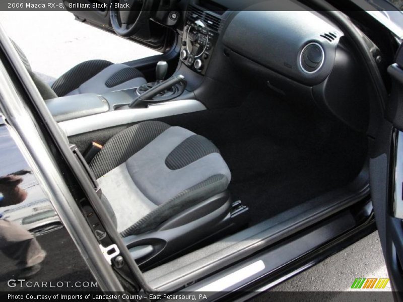 Brilliant Black / Black 2006 Mazda RX-8