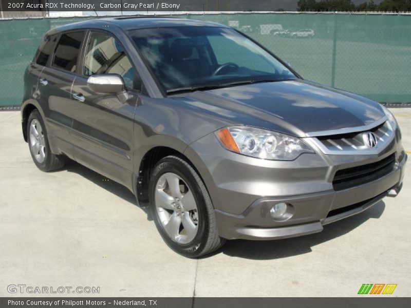 Carbon Gray Pearl / Ebony 2007 Acura RDX Technology