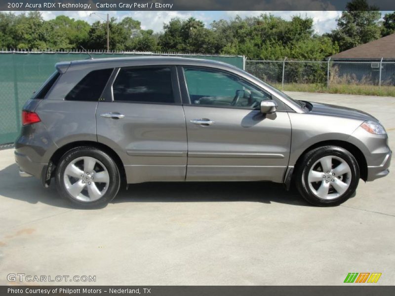 Carbon Gray Pearl / Ebony 2007 Acura RDX Technology