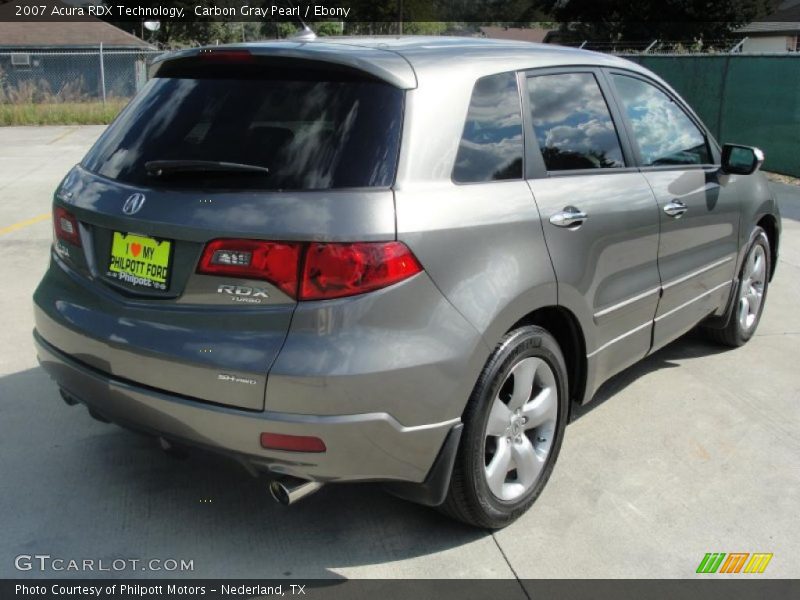 Carbon Gray Pearl / Ebony 2007 Acura RDX Technology