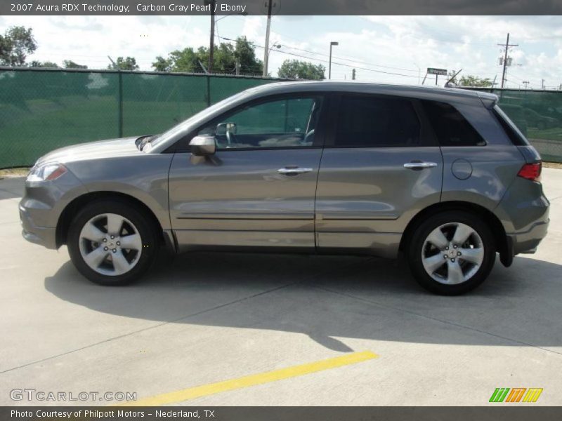 Carbon Gray Pearl / Ebony 2007 Acura RDX Technology