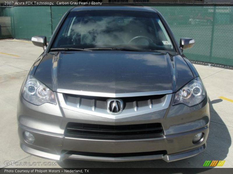 Carbon Gray Pearl / Ebony 2007 Acura RDX Technology