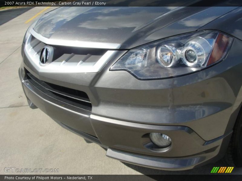 Carbon Gray Pearl / Ebony 2007 Acura RDX Technology