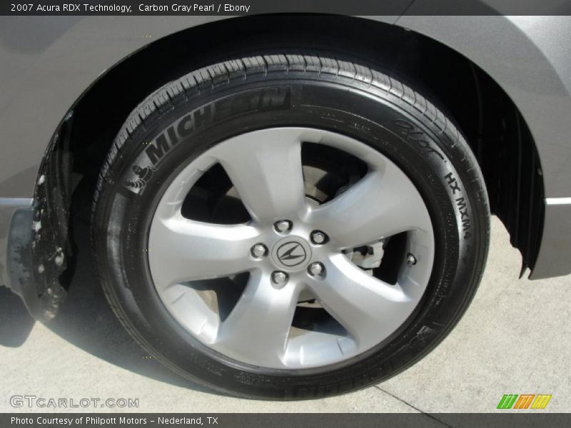 Carbon Gray Pearl / Ebony 2007 Acura RDX Technology