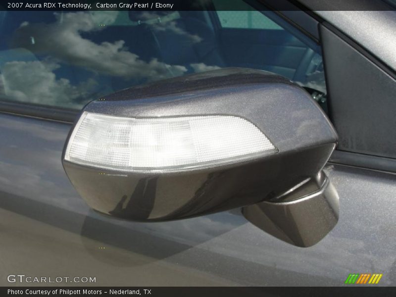 Carbon Gray Pearl / Ebony 2007 Acura RDX Technology