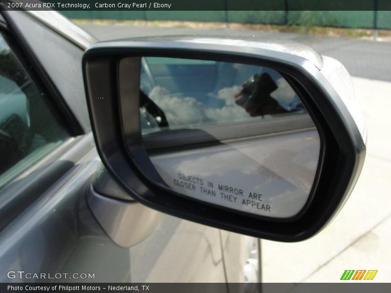 Carbon Gray Pearl / Ebony 2007 Acura RDX Technology