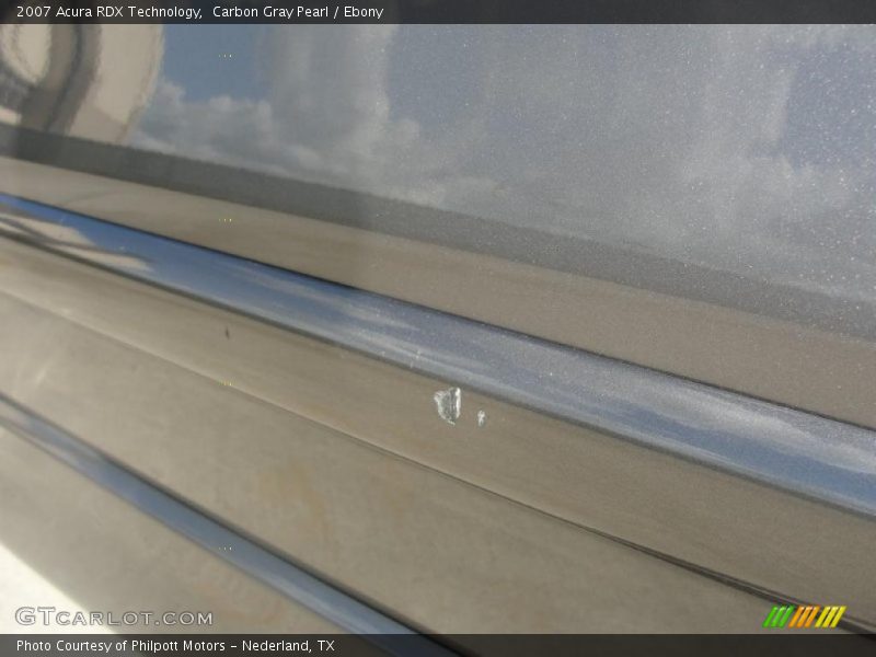 Carbon Gray Pearl / Ebony 2007 Acura RDX Technology