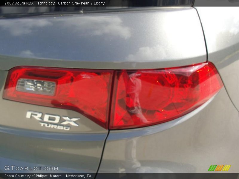 Carbon Gray Pearl / Ebony 2007 Acura RDX Technology