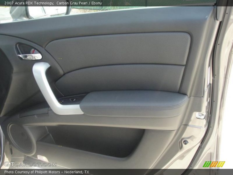 Carbon Gray Pearl / Ebony 2007 Acura RDX Technology