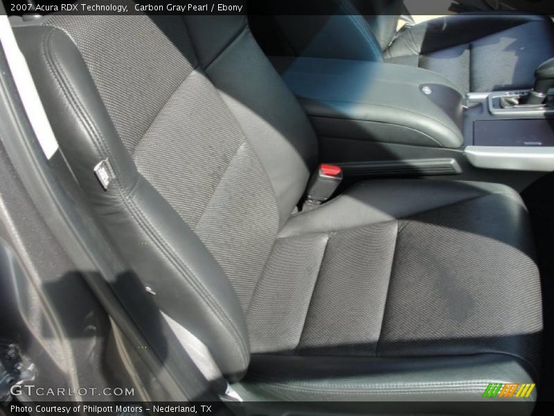 Carbon Gray Pearl / Ebony 2007 Acura RDX Technology