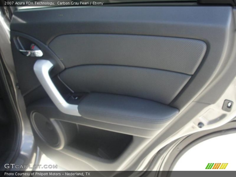 Carbon Gray Pearl / Ebony 2007 Acura RDX Technology