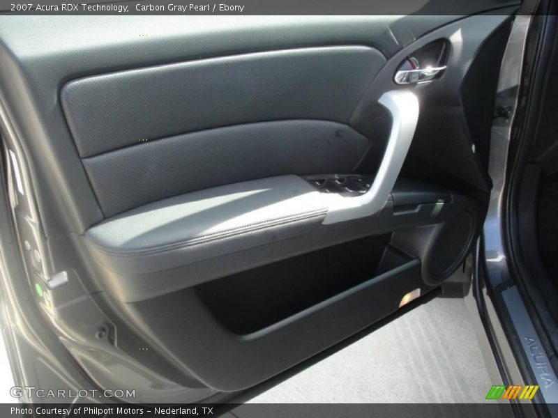 Carbon Gray Pearl / Ebony 2007 Acura RDX Technology