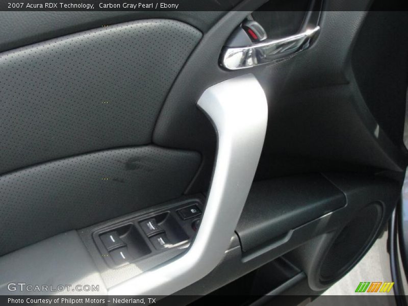 Carbon Gray Pearl / Ebony 2007 Acura RDX Technology