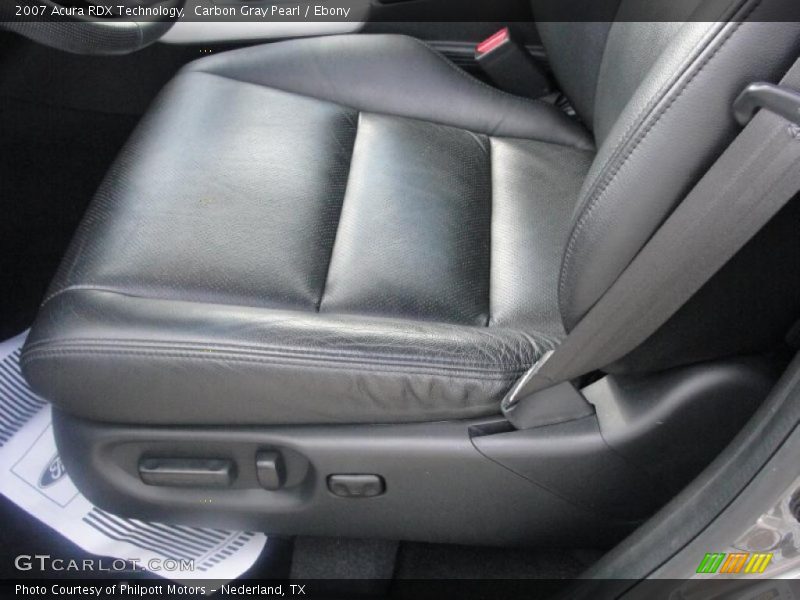 Carbon Gray Pearl / Ebony 2007 Acura RDX Technology