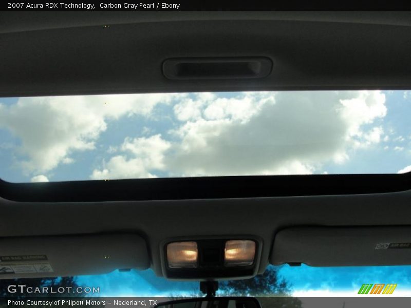 Carbon Gray Pearl / Ebony 2007 Acura RDX Technology