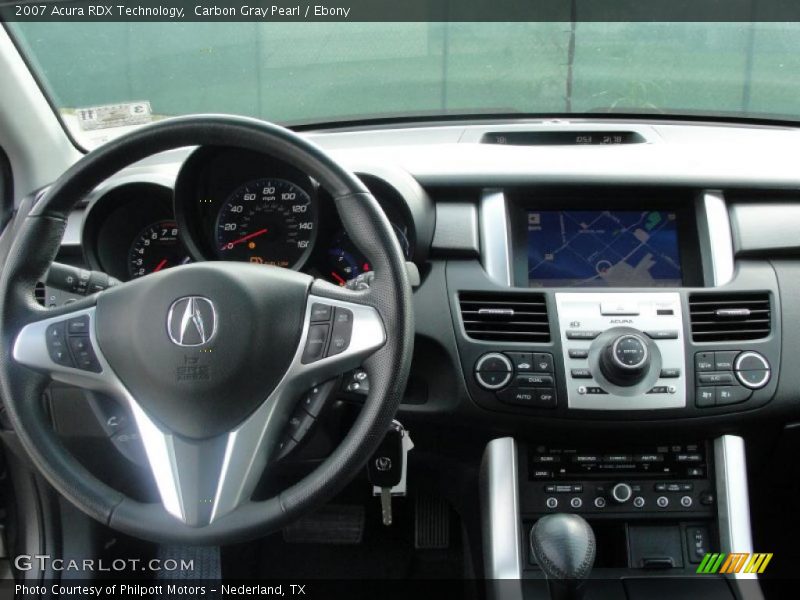 Carbon Gray Pearl / Ebony 2007 Acura RDX Technology