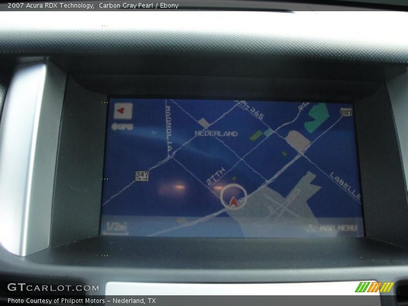 Carbon Gray Pearl / Ebony 2007 Acura RDX Technology