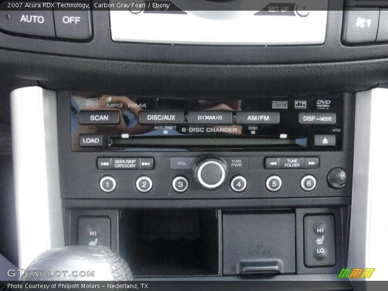 Carbon Gray Pearl / Ebony 2007 Acura RDX Technology
