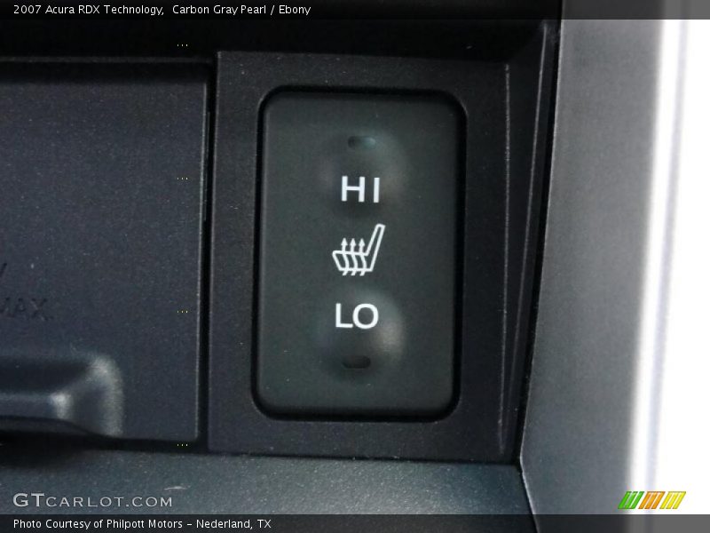 Carbon Gray Pearl / Ebony 2007 Acura RDX Technology