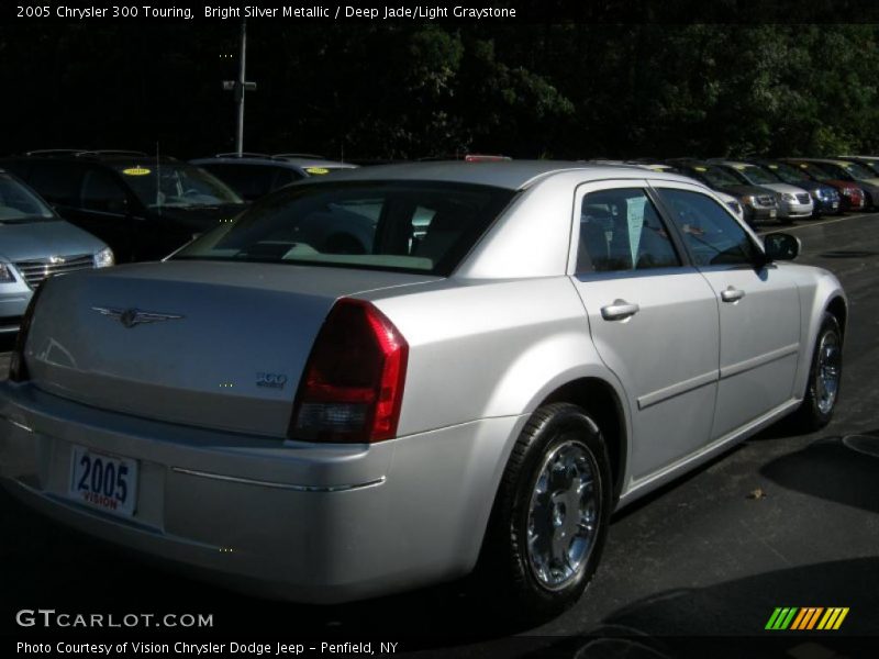 Bright Silver Metallic / Deep Jade/Light Graystone 2005 Chrysler 300 Touring