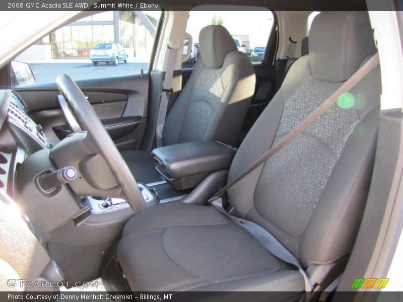 Summit White / Ebony 2008 GMC Acadia SLE AWD
