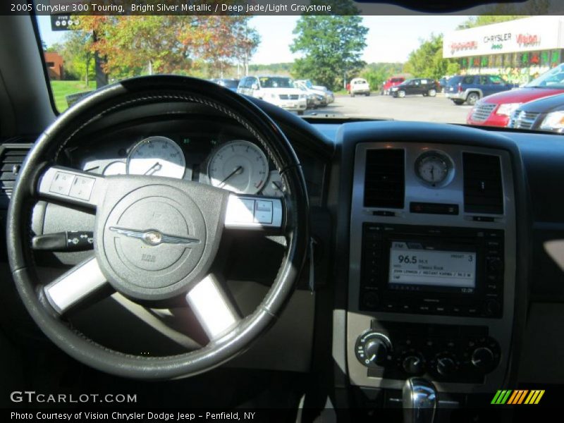 Bright Silver Metallic / Deep Jade/Light Graystone 2005 Chrysler 300 Touring