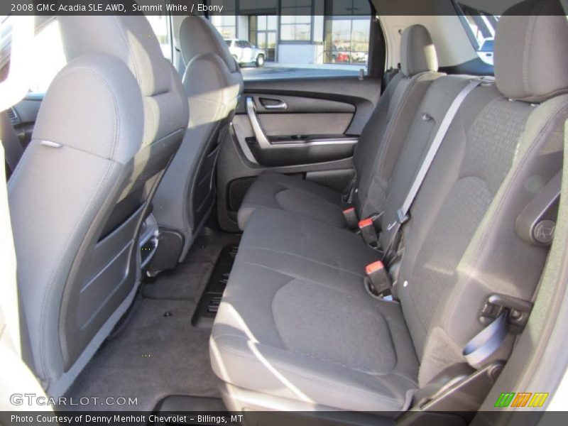Summit White / Ebony 2008 GMC Acadia SLE AWD