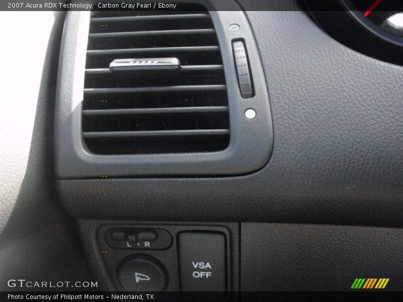 Carbon Gray Pearl / Ebony 2007 Acura RDX Technology
